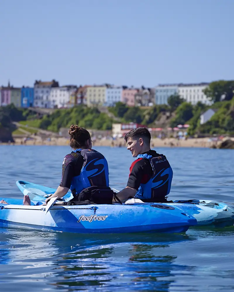 Guided kayaking in Pembrokeshire