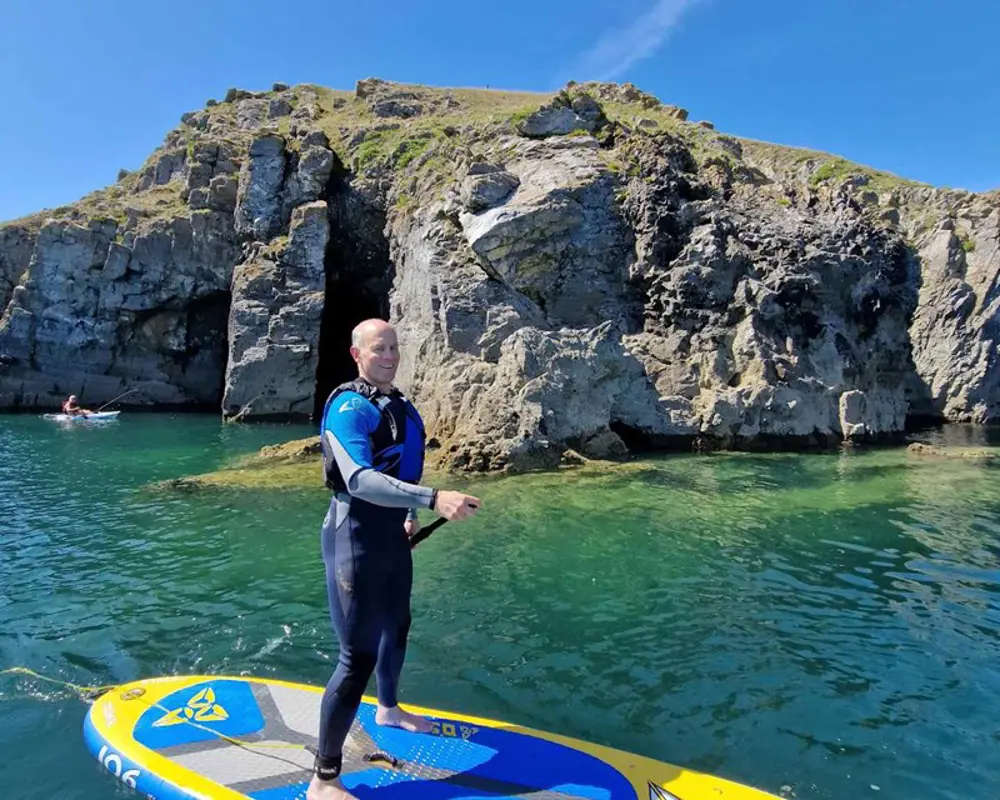 Paddle boarding in Pembrokeshire with Outer Reef
