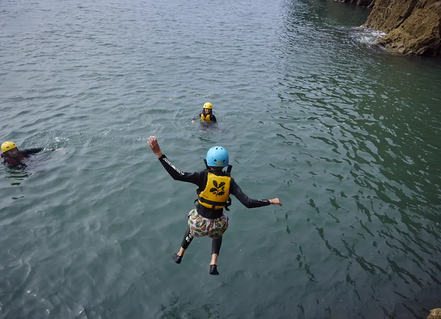 Coasteering adventure reviews with Outer Reef