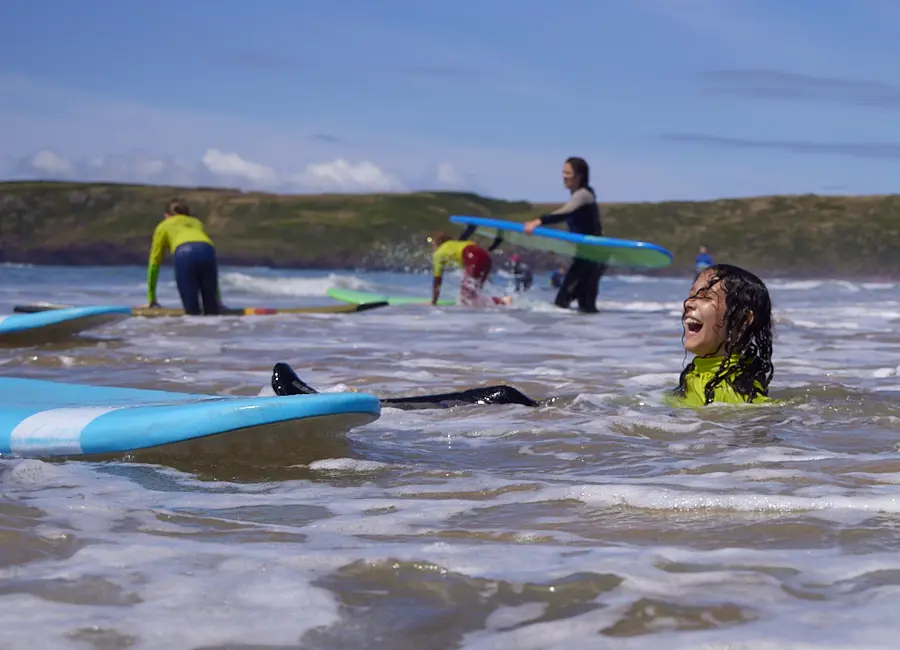 Family adventure activity gift vouchers in Pembrokeshire